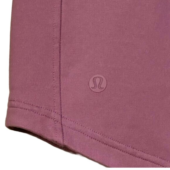 Lululemon Inner Glow HR Shorts 3” Velvet Dust Pink Size 6 Athleisure Lounge - Picture 7 of 9